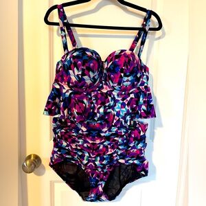 Torrid Bikini w/ Underwire Top & High Waisted Bottoms